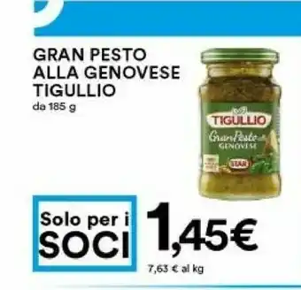 Coop Star Tigullio Gran Pesto Alla Genovese offerta