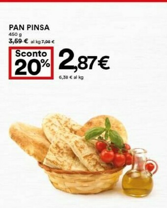 Coop Pan Pinsa offerta