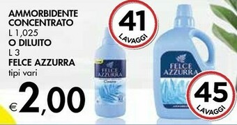 Bennet Felce Azzurra Ammorbidente Concentrato offerta