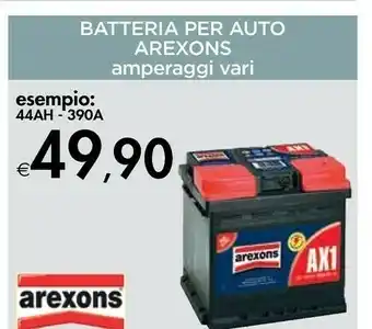 Bennet Arexons AX1 Batteria Per Auto offerta
