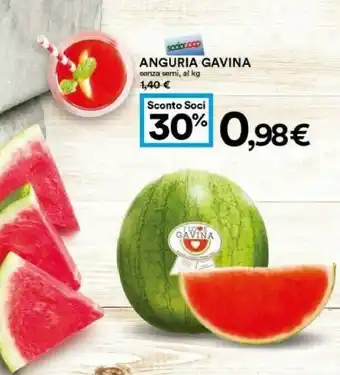 Coop Gavina Anguria offerta