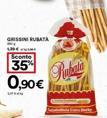 Coop Rubatà Grissini offerta