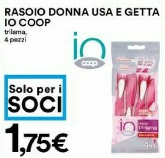 Coop Rasoio offerta