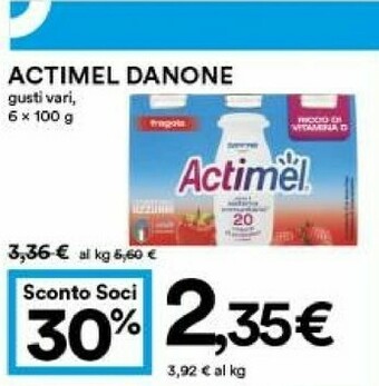 Coop Actimel Actimel offerta