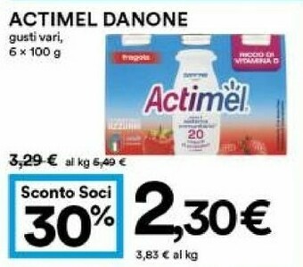 Coop Actimel Actimel offerta