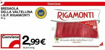 Coop Valtellina Bresaola offerta