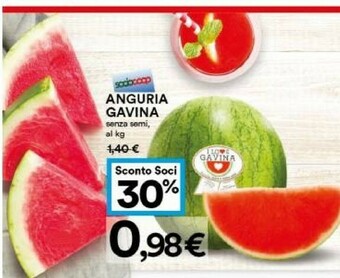 Coop Anguria offerta