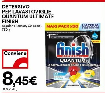 Coop Finish Detersivo lavastoviglie offerta