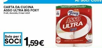 Coop Foxy Rotoli di carta offerta
