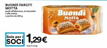 Coop Buondi Buondì offerta