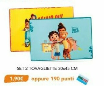 Coop Tovaglie offerta