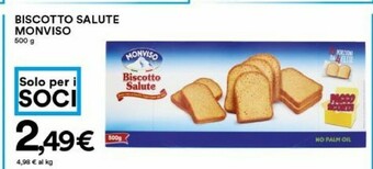 Coop Monviso Fette biscottate offerta
