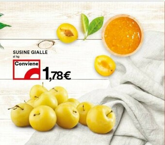 Coop Susine Gialle offerta