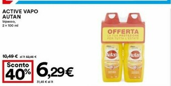 Coop Autan Active Vapo offerta