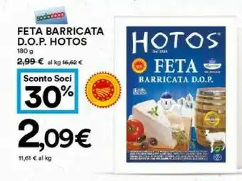 Coop Hotos Feta Barricata Dop offerta