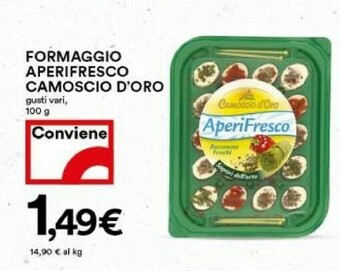 Coop Camoscio d'Oro Aperifresco Sapori Dell'Orto 100 G(ml) offerta