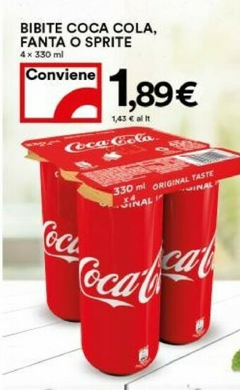 Coop Coca Cola Coca-Cola - Coca-Cola 330 G(ml) offerta