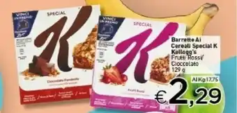 Crai Kellogg's Barrette Ai Cereali Special K Frutti Rossi offerta