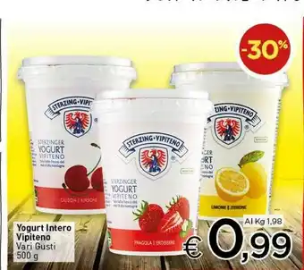 Crai Vipiteno Sterzing- - Yogurt Intero Fragola 500 G(ml) offerta