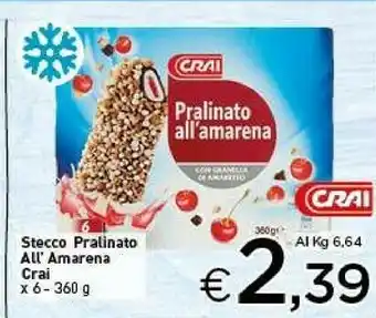 Crai Crai - Pralinato All'Amarena 360 G(ml) offerta