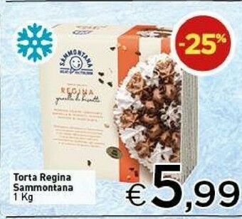 Crai Sammontana Torta Gelato Regina 1000 G(ml) offerta