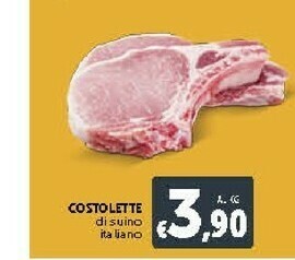 Deco Supermercati Deco Costolette Di Suino Italiano offerta