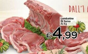 Crai Lombatine Di Suino offerta
