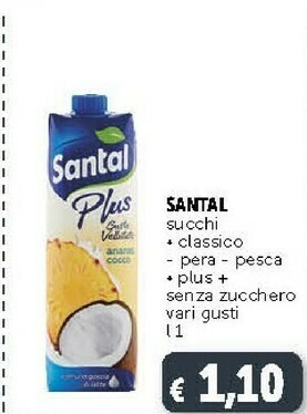 Deco Supermercati Santal Succo Di Pera offerta