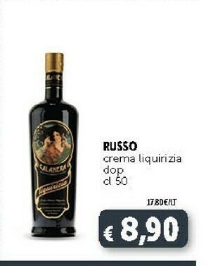Deco Supermercati Russo Crema Liquirizia Dop offerta