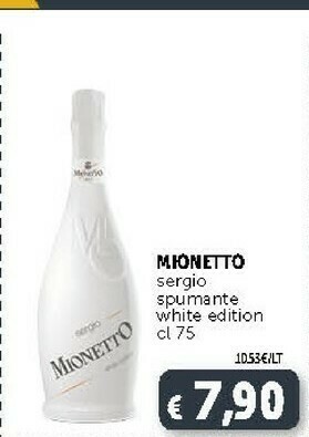 Deco Supermercati Mionetto Sergio Spumante White Edition offerta