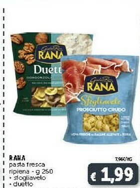 Deco Supermercati Rana Giovanni Pasta Fresca Ripiena offerta