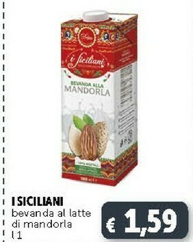 Deco Supermercati I Siciliani Bevanda Al Altte Di Mandorla offerta