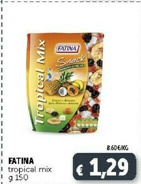 Deco Supermercati Fatina Mix Tropicale Di Frutta 150 G(ml) offerta