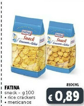 Deco Supermercati Fatina Snack Rice Croccante 100 G(ml) offerta