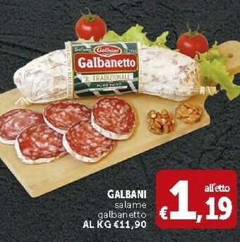 Deco Supermercati Galbani Salame Galbanetto offerta