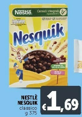 Deco Supermercati Nestlè Cereali Nesquik 375 G(ml) offerta