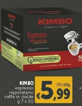 Deco Supermercati Kimbo Caffè Espresso Napoletano offerta
