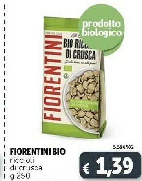Deco Supermercati Fiorentini bio Riccioli Di Crusca Biologici 250 G(ml) offerta