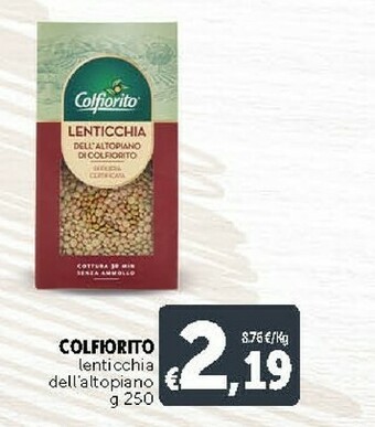 Deco Supermercati Colfiorito Lenticchia Dell'altopiano offerta