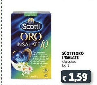Deco Supermercati Scotti Riso - Oro Insalate 10' offerta