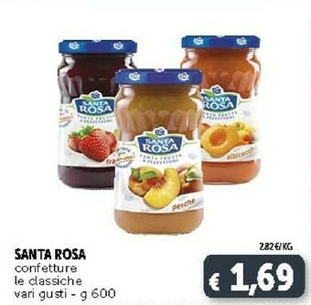 Deco Supermercati Santa rosa Confettura Di Pesche 600 G(ml) offerta