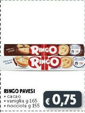 Deco Supermercati Pavesi Ringo Cacao offerta