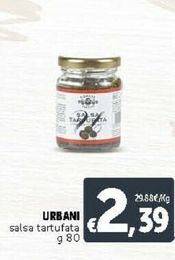 Deco Supermercati Urbani tartufi Salsa Tartufata offerta