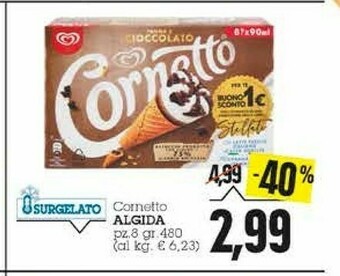 Emi Supermercati Algida Cornetto offerta