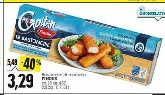 Emi Supermercati Findus Bastoncini offerta