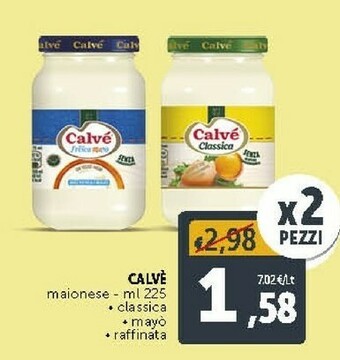 Deco Supermercati Calvè Maionese Classica offerta
