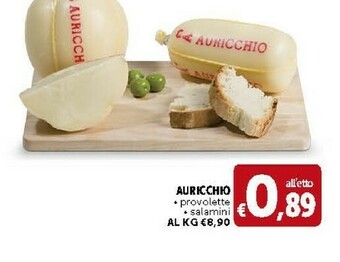 Deco Supermercati Auricchio Provolette/ Salamini offerta