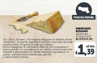 Deco Supermercati Parmigiano Reggiano Stagionato 24 Mesi Dop offerta