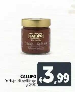 Deco Supermercati Callipo Nduja Di Spilinga 200 G offerta