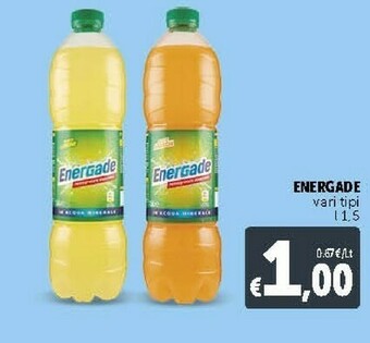 Deco Supermercati Energade Gusto Limone 1500 G(ml) offerta